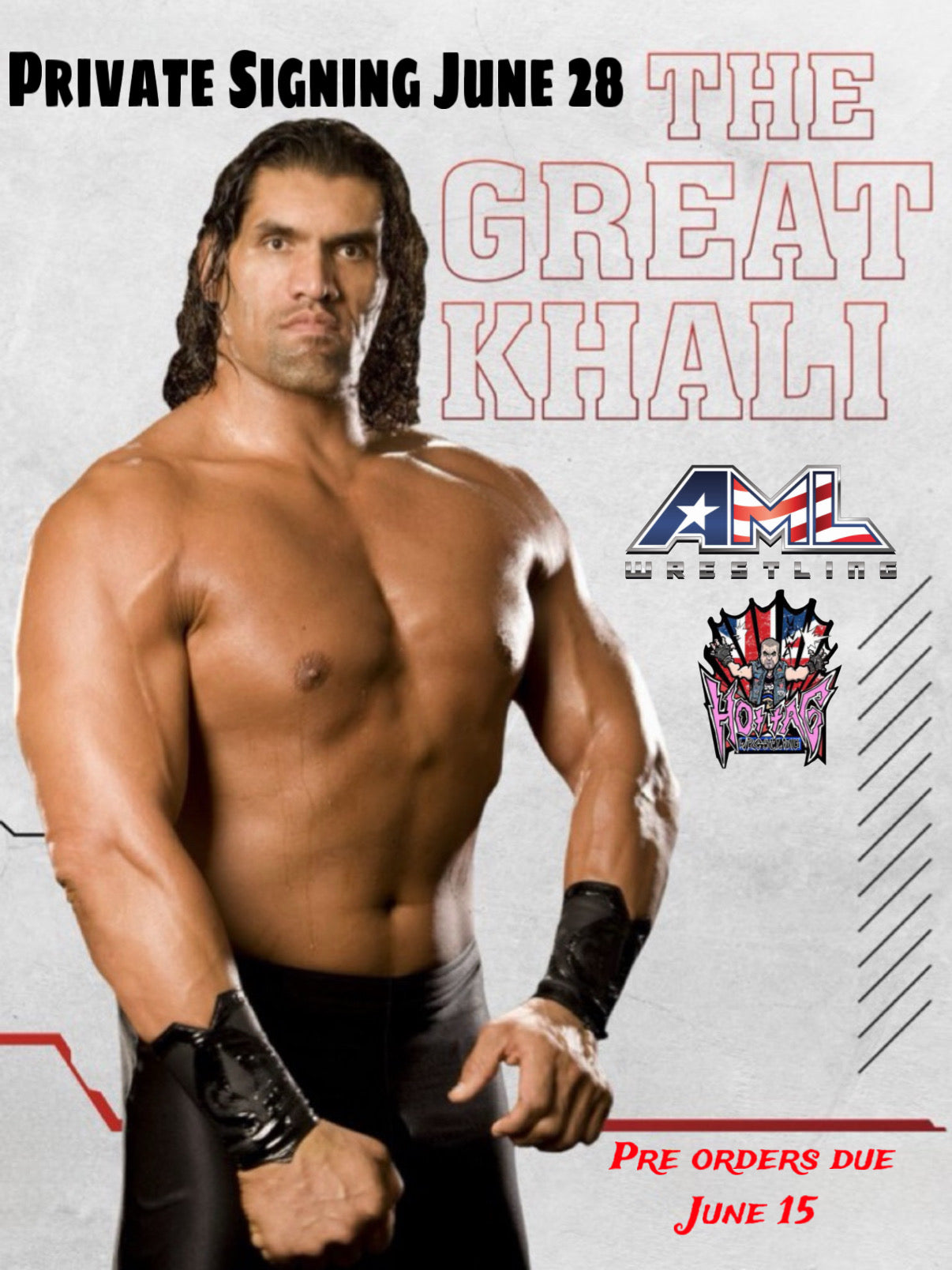 Great Khali mail in Belts and figures