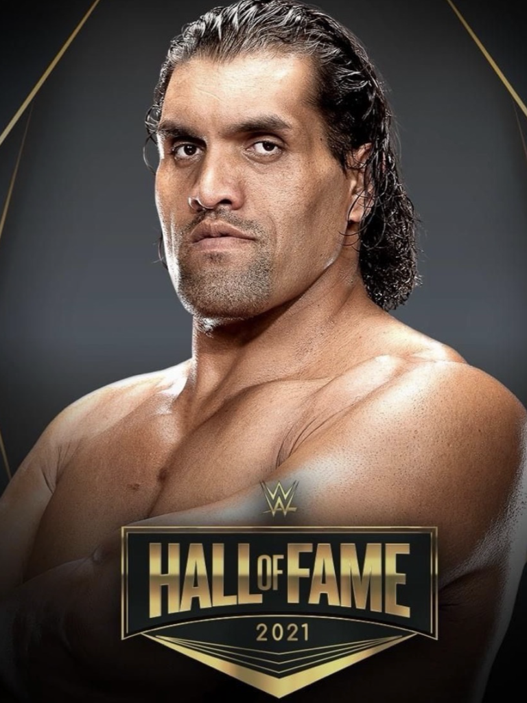 Great khali signed HOF 8x10