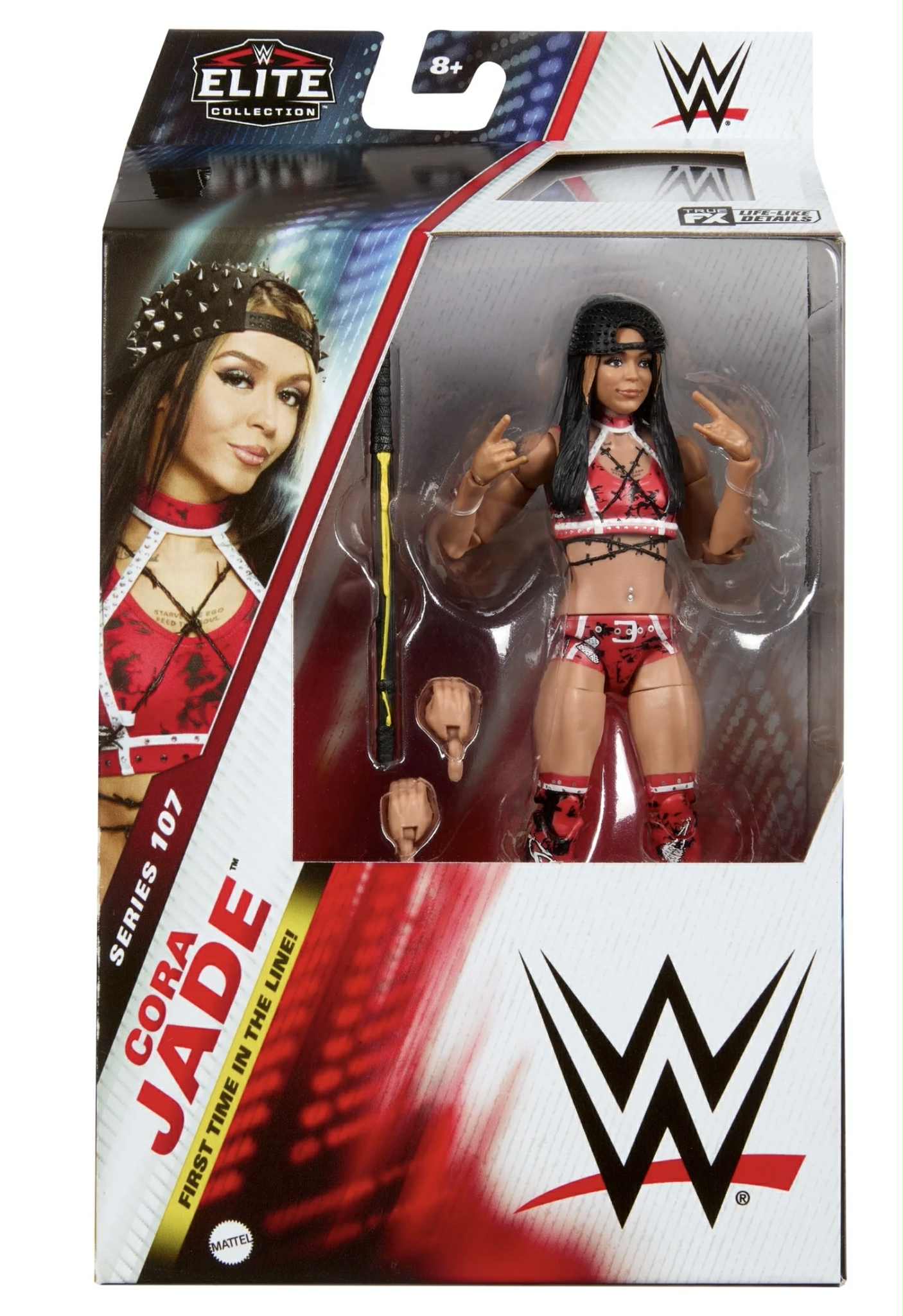 Cora Jade Elayna Black  Elite Series 107 Mattel Figure Wrestlecade Pre-order